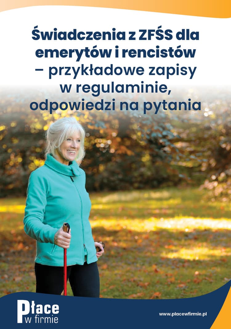 Świadczenia z ZFŚS dla emerytów i rencistów 